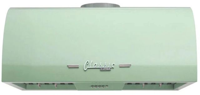 Unique® Appliances Classic Retro 36" Summer Mint Green Under Cabinet Range Hood-0