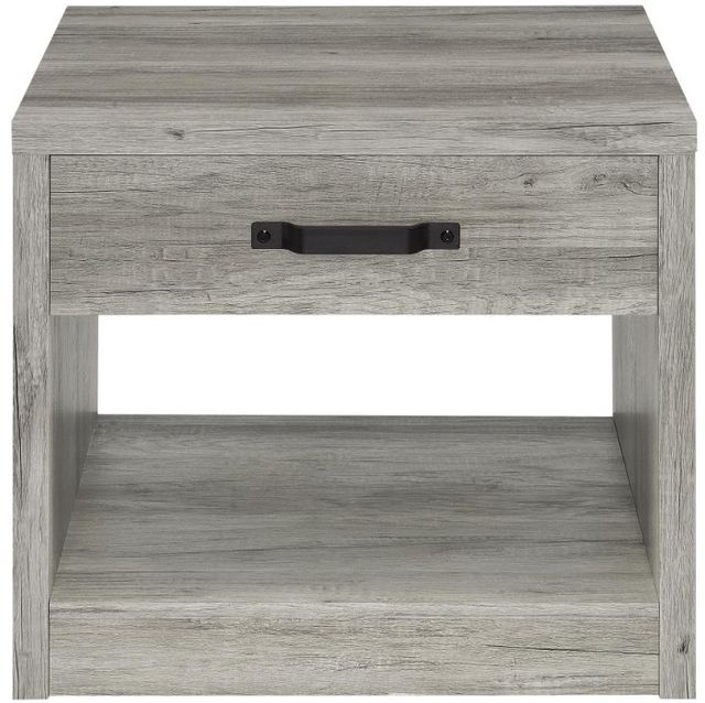 Coaster® Felix 3-Piece Gray Driftwood Occasional Table Set-2