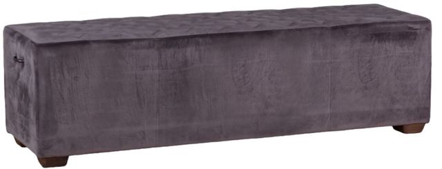 Home Trends & Design D'Orsay Asphalt Bench-0