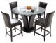 Mazin Furniture Daisy Espresso Counter Chair-3