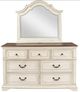 New Classic® Home Furnishings Anastasia 4-Piece Antique White Queen Panel Bedroom Set-3