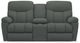 La-Z-Boy® Morrison Indigo Power Reclining Loveseat with Headrest and Console-1