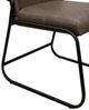 International Furniture Direct Seating Black/Brown Side Chair-2