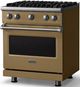 Viking® 5 Series 30" Golden Hour Pro Style Gas (NG) Range with Polished Chrome Trim-2