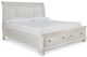 Signature Design by Ashley® Robbinsdale 5-Piece Antique White Queen Sleigh Bed Set-1
