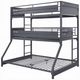 ACME Furniture Cargo Gunmetal Twin/Twin/Full Youth Bunk Bed-0