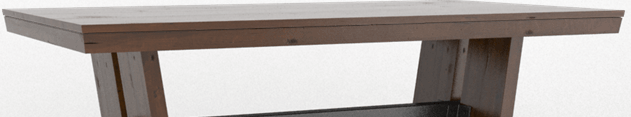Canadel Cognac Washed Wood Table-1