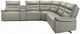 ACME Furniture Jayke 3-Piece Light Gray L-Shape Power Reclining Sectional-4