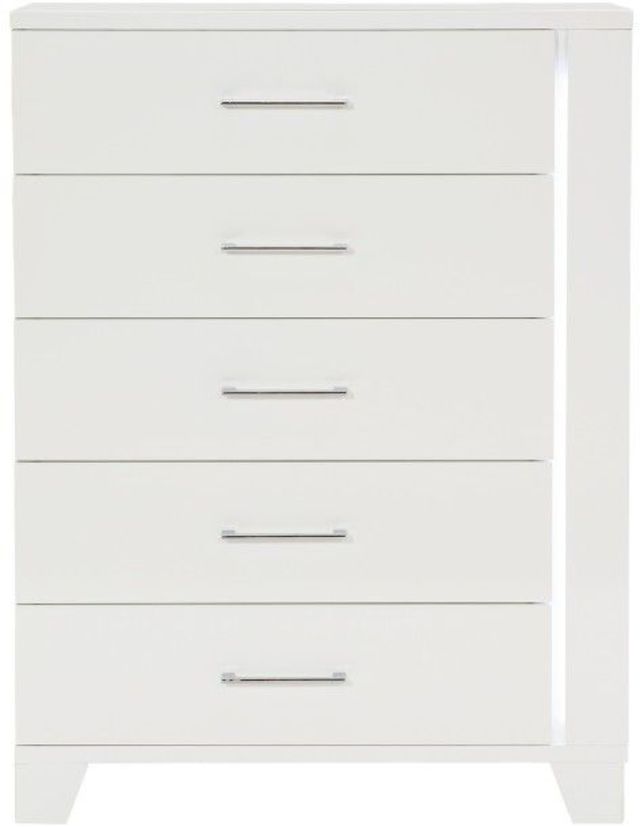 Homelegance® Kerren White Hight Gloss Chest-2