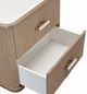 Michael Amini® West Kensington Sea Salt Caramel 2-Drawer Nightstand-5