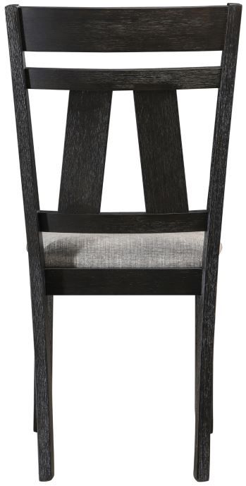 Crown Mark Maribelle Wheat Charcoal Side Chair-2
