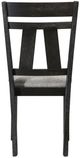 Crown Mark Maribelle Wheat Charcoal Side Chair-2