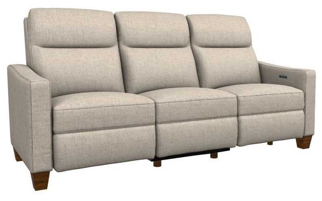 La-Z-Boy® Quinault Taupe Power Reclining Sofa with Headrest-0