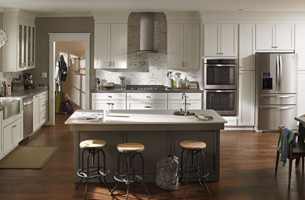 Whirlpool 36" Glass Island Hood-Stainless Steel