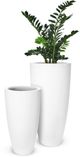 Le Present Betona Organik White 31" Planter-2