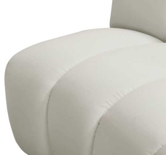 Meridian Furniture Infinity Cream Velvet Modular Chair-2