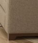 International Furniture Direct Natural Parota Brown Sofa-4