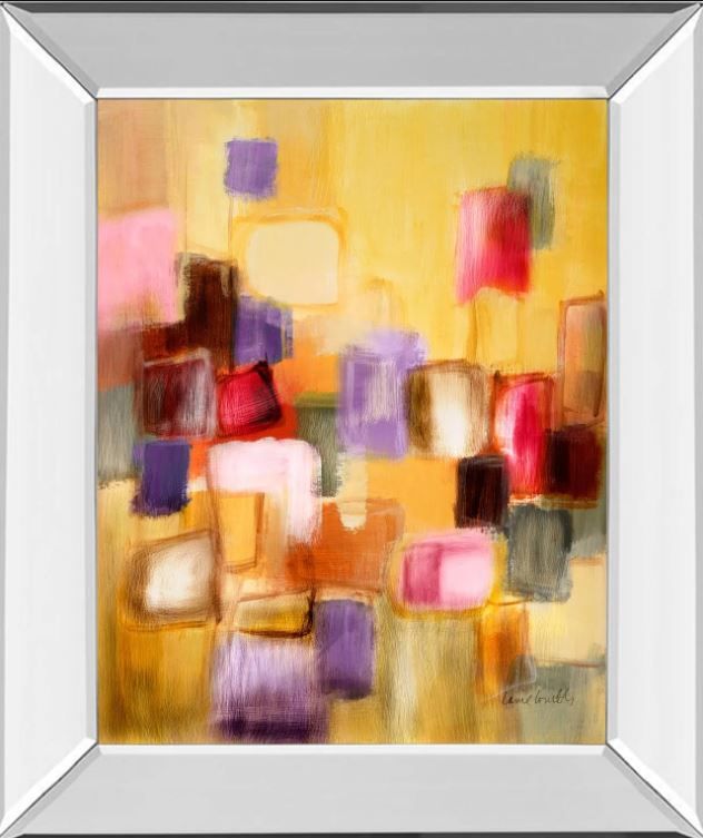 Classy Art Sonata Il by Lanie Loreth Mirror Framed Wall Art-0