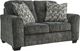 Signature Design by Ashley® Lonoke 2-Piece Gunmetal Living Room Seating Set-2