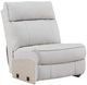 Signature Design by Ashley® Social Pointe 6-Piece Ash/Pearl Modular Power Reclining Sectional-3