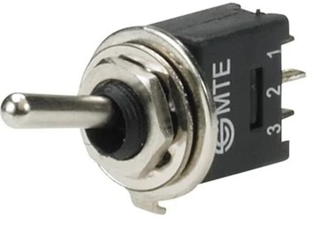 RadioShack 3A at 125 VAC; 1A at 250 VAC SPDT Micromini Toggle Switch-0