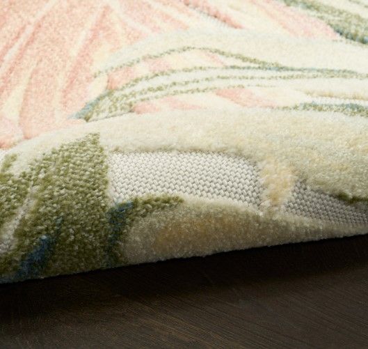 Nourison Home™ Aloha Ivory Green 5'x8' Style 5 Area Rug-2