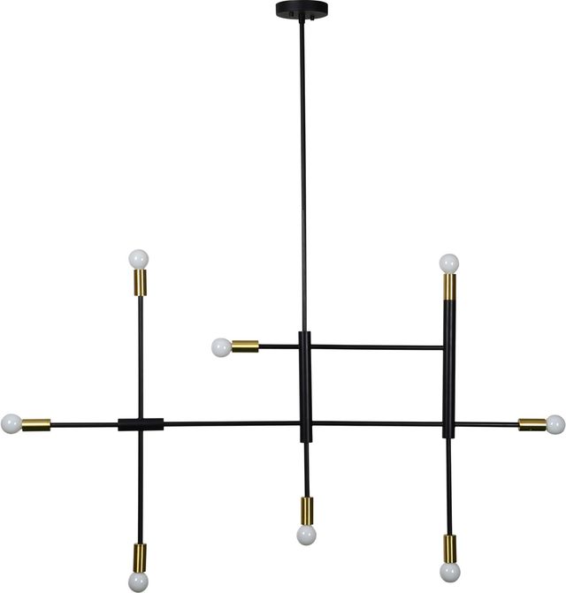 Renwil® Reegler Black Powder Pendant Light-0