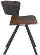 Armen Living Ulric Charcoal Dining Accent Chair-1