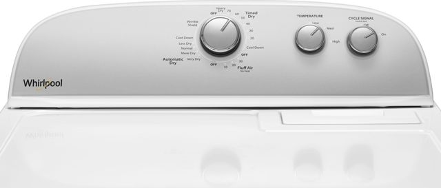 Whirlpool® 7.0 Cu. Ft. White Front Load Gas Dryer-6