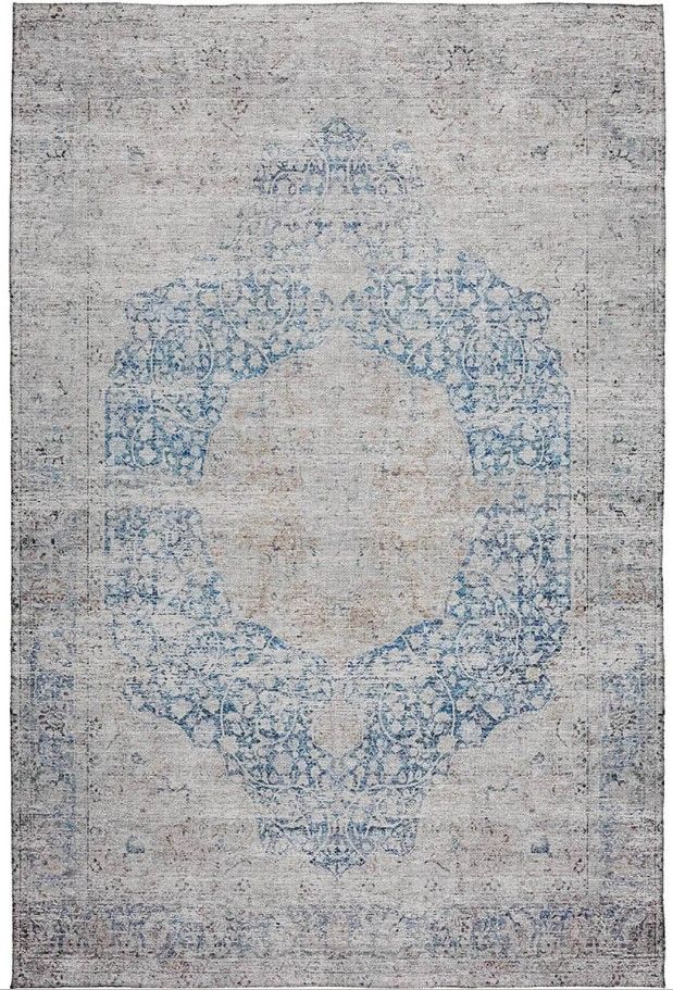 Dalyn™ Rug Company Karaj Blue 5'x8' Style 6 Area Rug-0