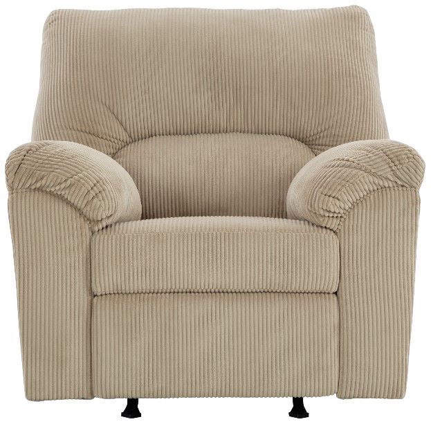 Signature Design by Ashley® SimpleJoy Sand Manual Rocker Recliner-2