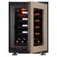 EuroCave Inspiration 22'' Panel Ready Built-In Undercounter Wine Cooler with 29 Bottle Capacity-1