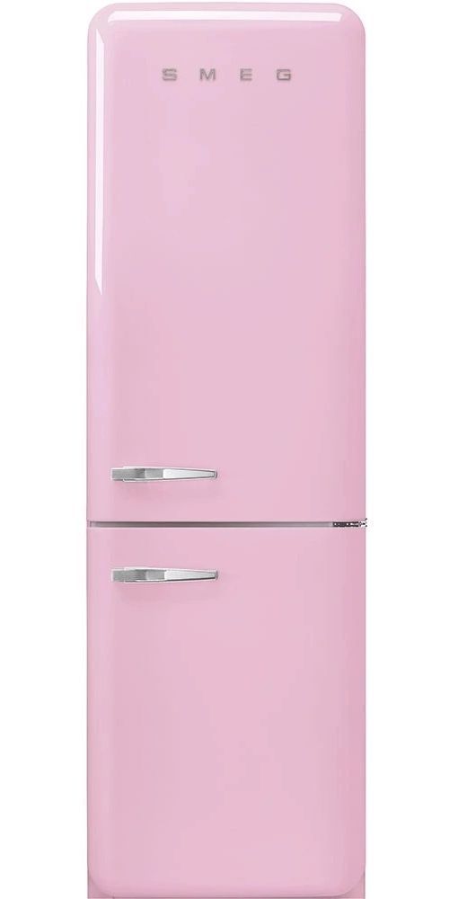 Smeg 50's Retro Style Aesthetic 11.7 Cu. Ft. Pink Bottom Freezer Refrigerator-0