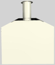 Vent-A-Hood® A Series 48" Biscuit Retro Style Wall Mounted Range Hood-4
