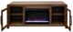 Legends Home Haven Bourbon 65" Fireplace TV Stand with Glass Doors-4