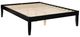 Powell® Portix 4-Piece Black Full Simple Bedroom Set-1