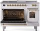 Ilve® Nostalgie II Series 48" White Pro Style Dual Fuel Range-2