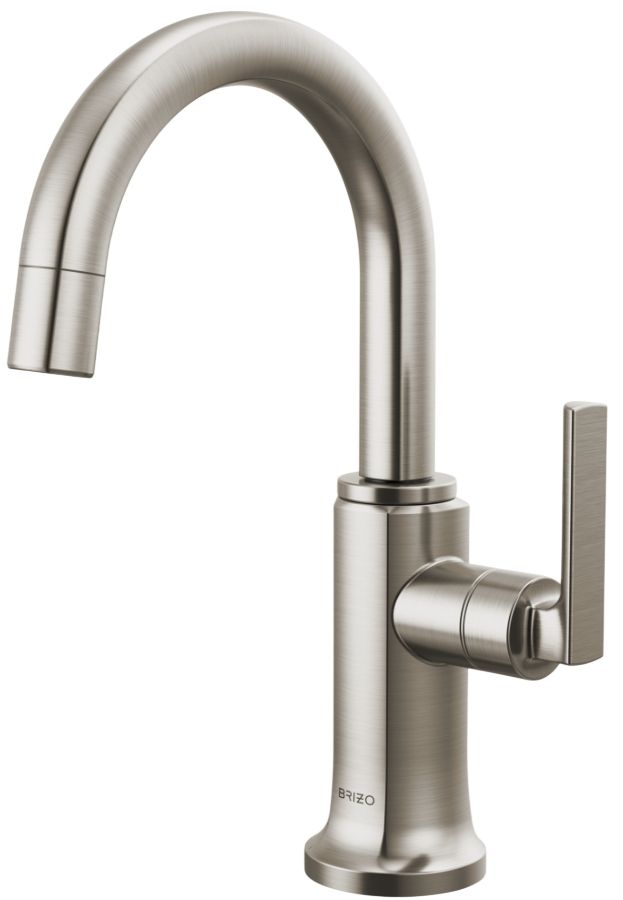 Brizo  Kintsu® Lumicoat® Stainless Beverage Faucet with Arc Spout-0