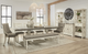 Signature Design by Ashley® Bolanburg 8-Piece Antique White/Brown Dining Set-5
