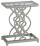 Tommy Bahama® Outdoor Silver Sands Oyster Shell Rectangular Spot Table with Glass Top-0