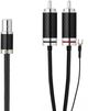 Pro-Ject 1.23m/4ft Connect It Phono RS 5 Pin Din / RCA (Pure Silver)-0