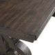 Elements International Stone Smokey Walnut Counter Dining Table-4