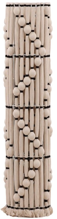 Dovetail Furniture Jennifer Black Floor Lamp-0
