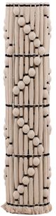 Dovetail Furniture Jennifer Black Floor Lamp-0
