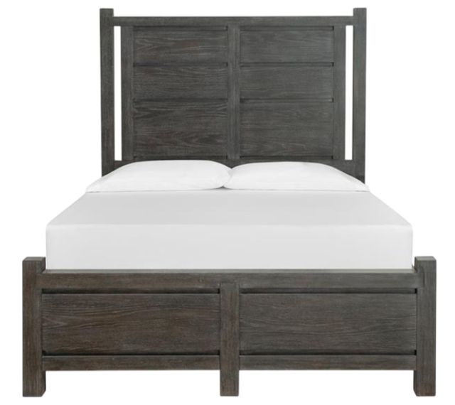 Magnussen Home® Plum Creek Ravenwood Black Queen Panel Headboard-2
