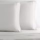 Cariloha Retreat 2-Piece White Lyocell Standard Pillow Cases-0