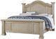 Vaughan-Bassett Rustic Hills Spiced Cream Queen Poster Bed-0
