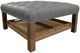 Craftmaster® Customizable CM Leather Tufted Cocktail Ottoman-4