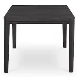Bassett® Furniture BenchMade Origins Dandridge Carbon Square Dining Table with Leaf-1