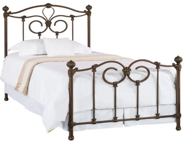 Wesley Allen Customizable Olympia California King Iron Bed-0